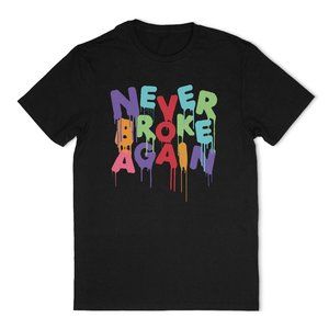 Never Broke Again Slogan Shirt, Never Broke Again Shirt